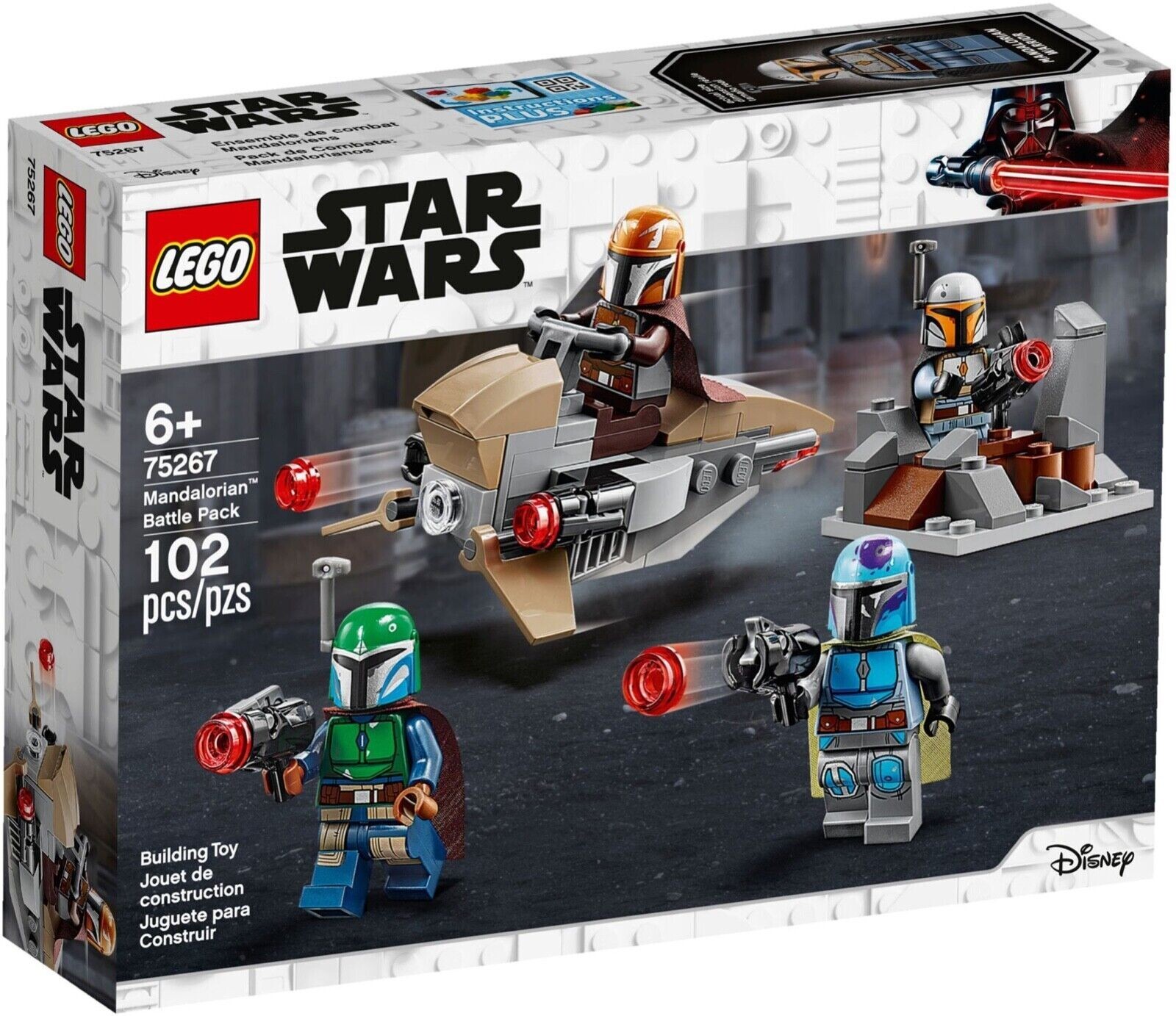 Retired Official LEGO Star Wars Mandalorian Battle Pack - 75267 NSIB