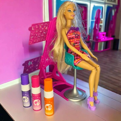 BARBIE X2345 HAIRYTASTIC COLOR DESIGN SALON BARBIE MATTEL