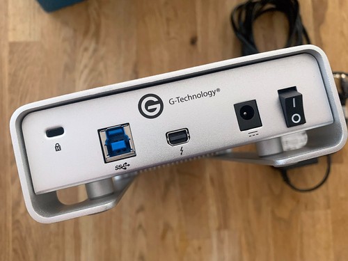G-TECHNOLOGY G-DRIVE 3TB EXTERNAL HARD DRIVE --THUNDERBOLT -- USB 3.0 (0G03590) - Picture 4 of 6