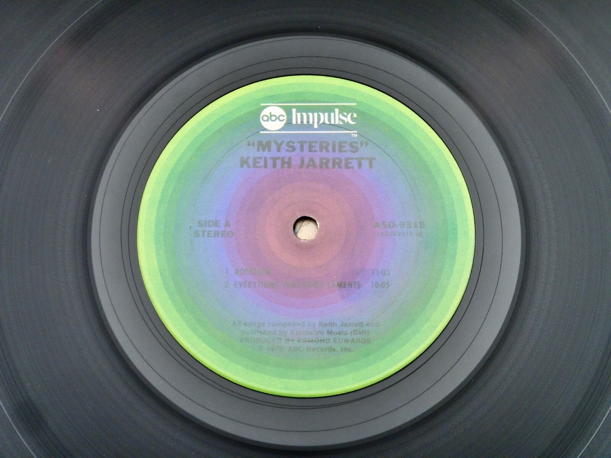 KEITH JARRETT MYSTERIES 1976 LPレコード US盤 Keith Jarrett – Mysteries – Vinyl (LP, Album, Stereo), 1976