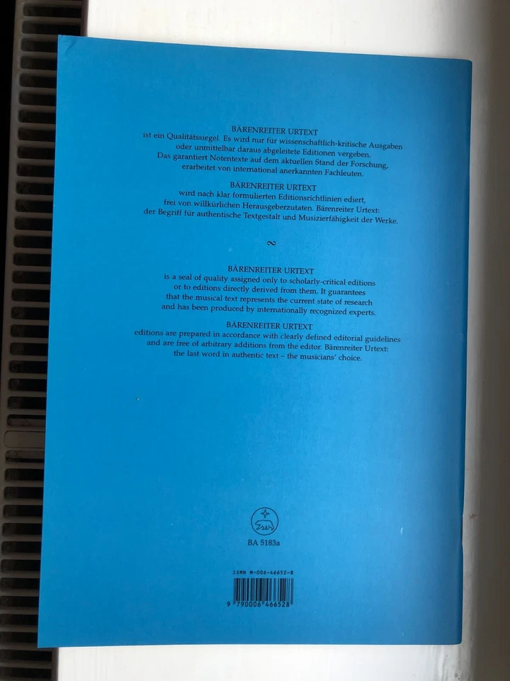 JS Bach: Mass in A - BWV 234 Bärenreiter SATB Vocal Score - Image 2 of 3