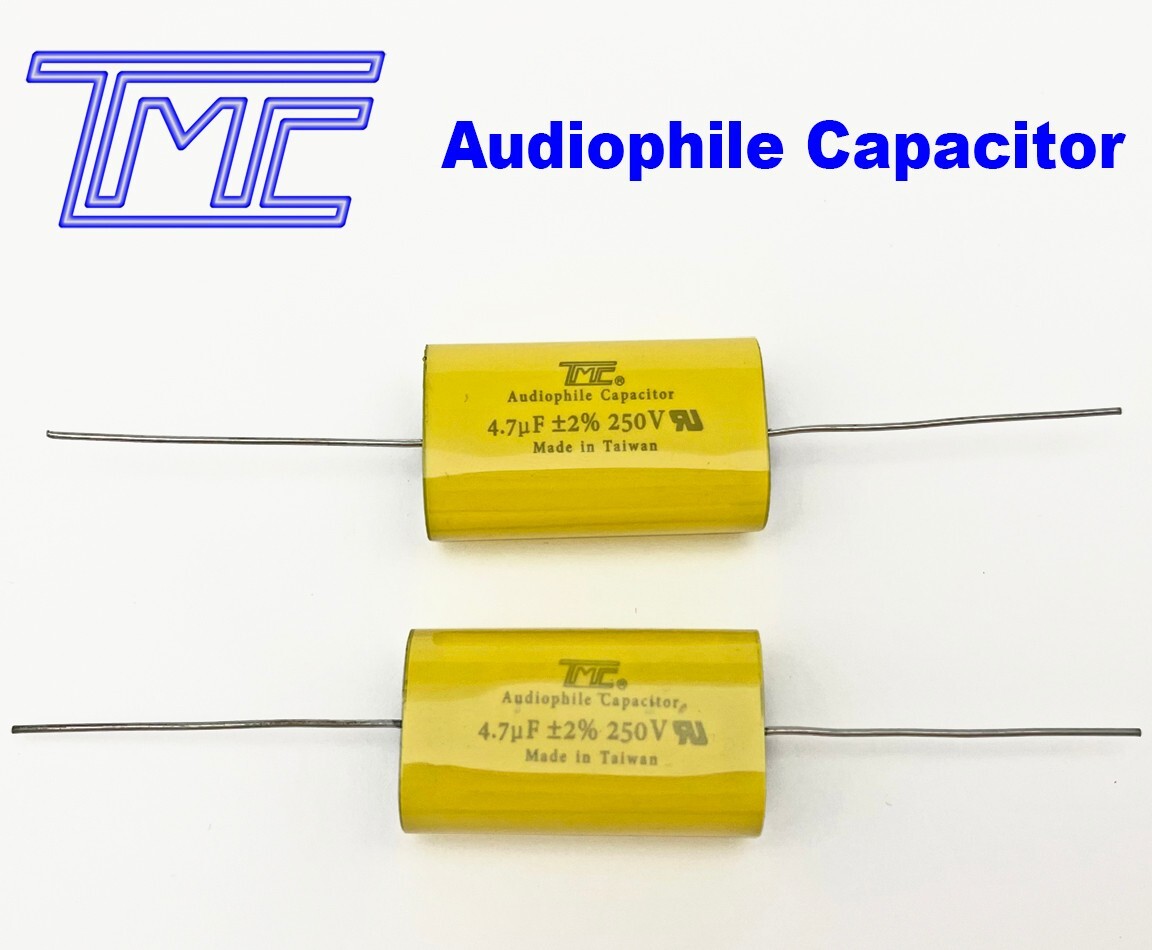 Condensatori A Pellicola Assiali Bennic 4,7uF 8,2uF 15uF 250V Per Crossover, Lotto Da 6, Aperti Mai Usati