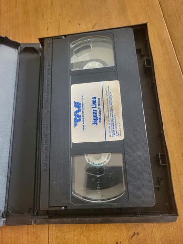 Jaguar Lives VHS Big box Store Rental Case Kung Fu Trans World Ent RARE Film - Picture 7 of 8