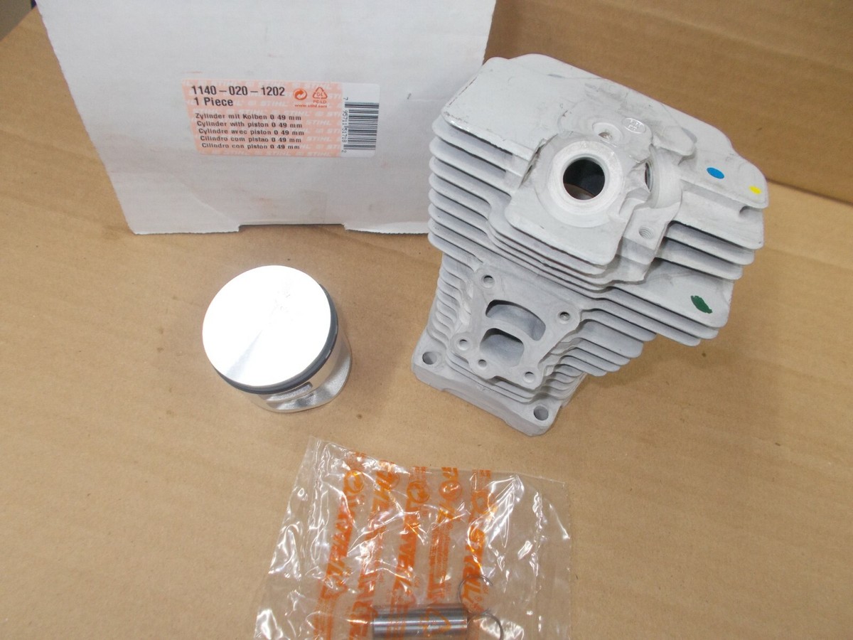 Stihl OEM MS391 Piston & Cylinder 49m Kolben 1140-020-1202 MS 391