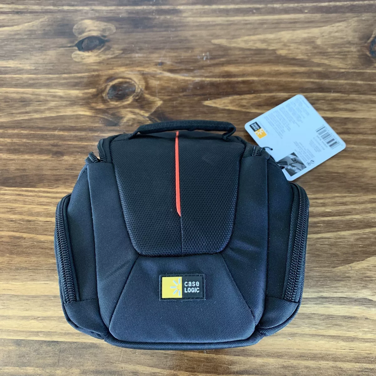 NEW Case Logic DCB-304 Carrying Case Camera - Black, Red