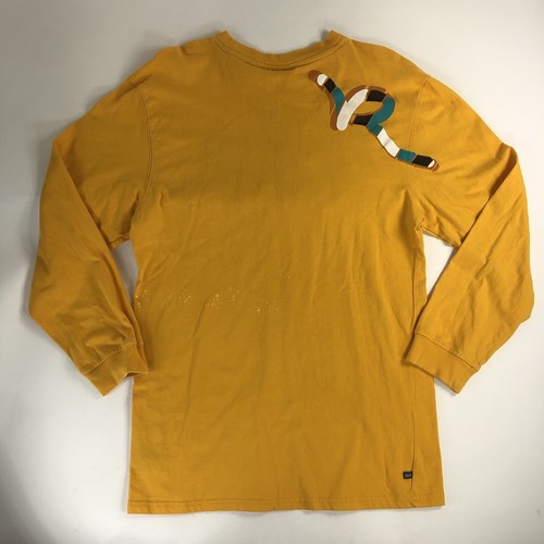 Rocawear Shirt XLarge 18-20 Yellow Youth Spellout Logo Used Long Sleeve Casual - Picture 9 of 12