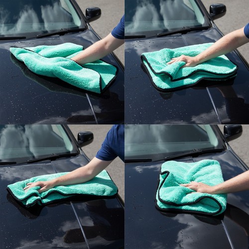 Aqua Deluxe Microfibre Car Auto Detailing Miracle Drying Towel 50 x 70cm 1200GSM - Picture 5 of 7