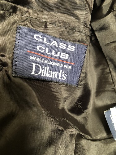 Boys Dillard's Class Club Black 4 Button Sports Jacket Blazer Size 4 Regular - Picture 9 of 11