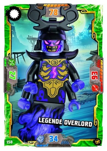 LEGO Ninjago Seria 8 NEXT LEVEL Karty kolekcjonerskie Karty kolekcjonerskie 1-150 - Zdjęcie 151 z 151