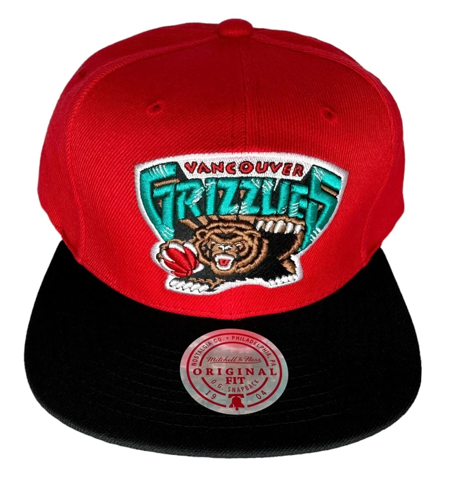 Mitchell & Ness NBA Memphis Grizzlies Hardwood Classics Core Basic Snapback Hat - Image 2 of 4