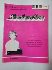 Vintage Walts Forms For Hammond Organist Mildred Alexander Method