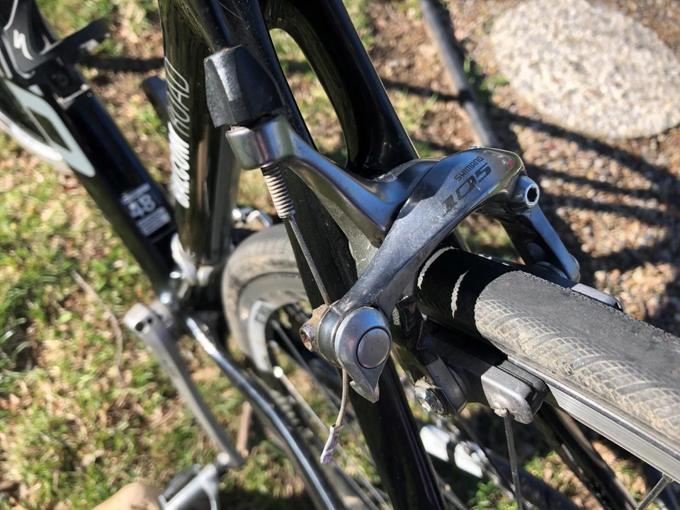 Franco | Cuadro de fibra de carbono | Bicicleta de carretera de 48 cm con componentes Shimano 105 Foto 3 de 4