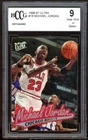 1996-97 Ultra #16 Michael Jordan Card BCCG 9 Near Mint+