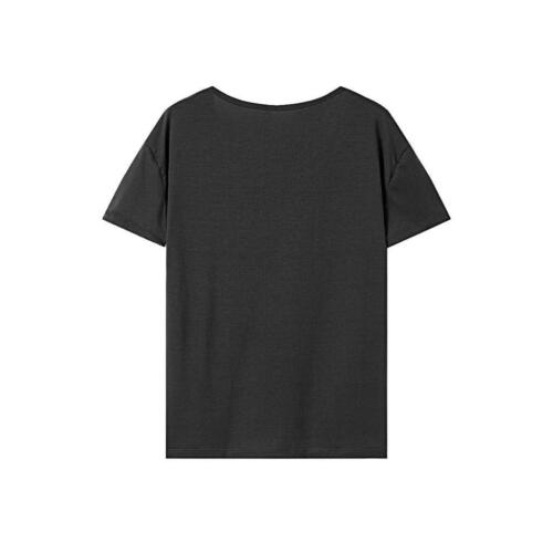 T Shirt for Women Short Sleeve Top Casual Breathable Crewneck Tee for Shopping - Picture 1 of 21