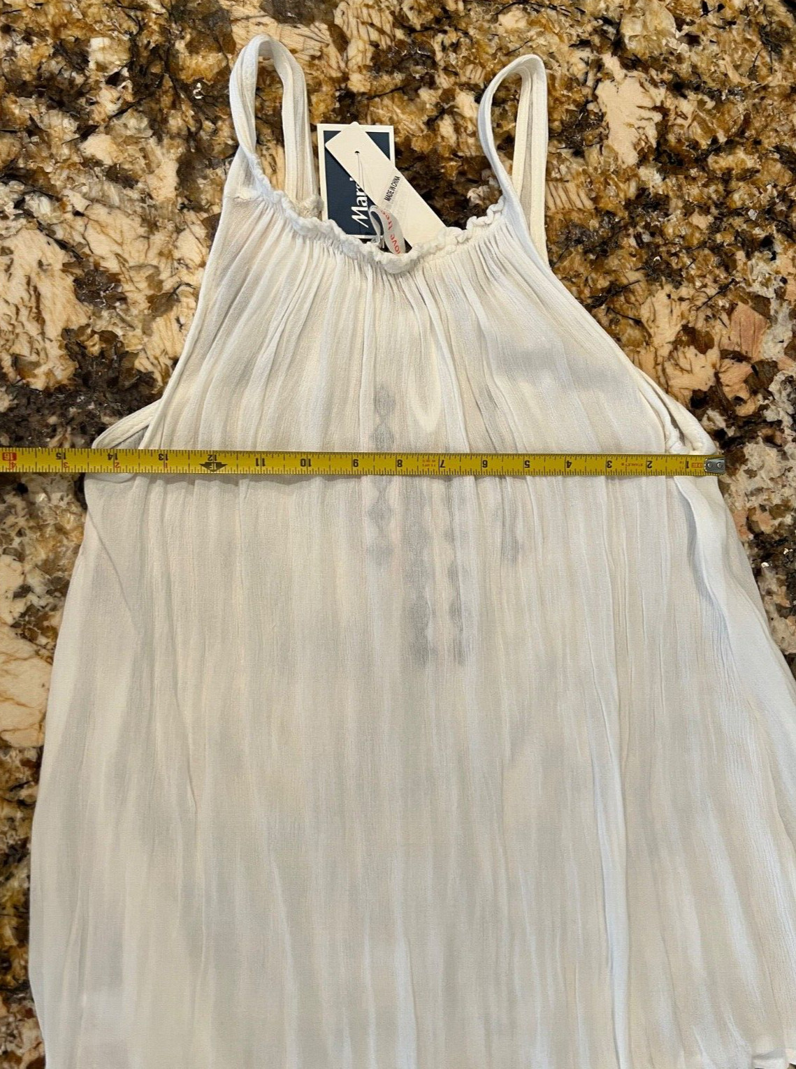 New With Tags Love Tree Happens Women's Tank Top Large White Flowy