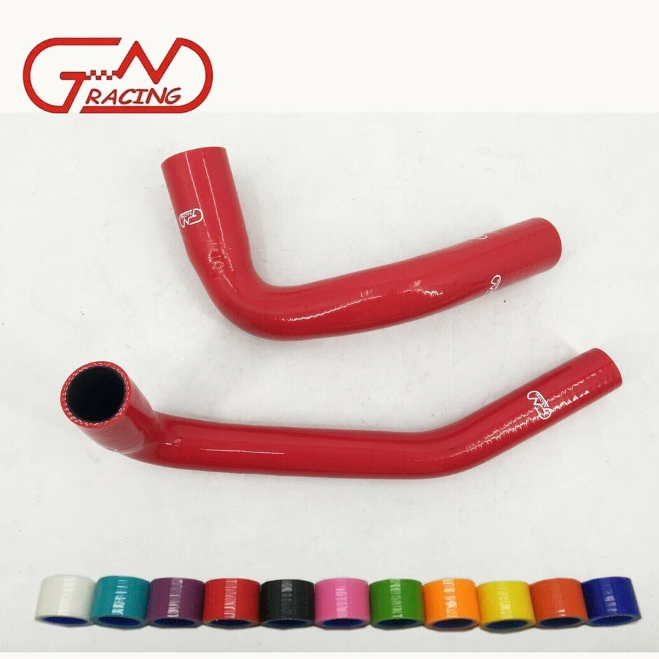 Fit 1987-2006 Jeep Wrangler YJ / TJ 2.4L / 4.2L Silicone Radiator Hose Kit Black - Изображение 2 из 4