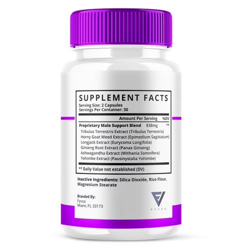 Erexo Plus Capsules, Erexo Plus for Daily High Drive Support (60 Capsules) - Picture 5 of 6