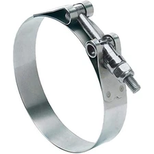 Ideal Tridon 1.88 in. to 2.19 in. SAE 188 Hose Clamp With Tongue Bridge