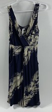 Anthropologie Nell Couture Sundress All Over Print Feather Boho Women’s S