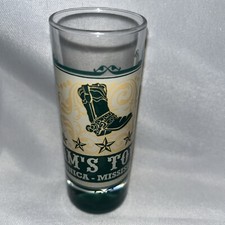 Sam’s Town Shot Glass Tunica Mississippi Boot Double