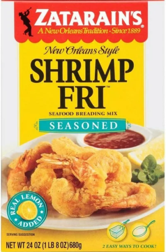 ZATARAIN'S New Orleans Style Shrimp Fri 'Seasoned' Seafood Breading Mix 680grUSA - Bild 1 von 1