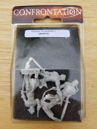 NEW Rackham Confrontation Reaper of Alahan 2 Pack ENGLISH Rare Metal Minis OOP - Picture 5 of 14