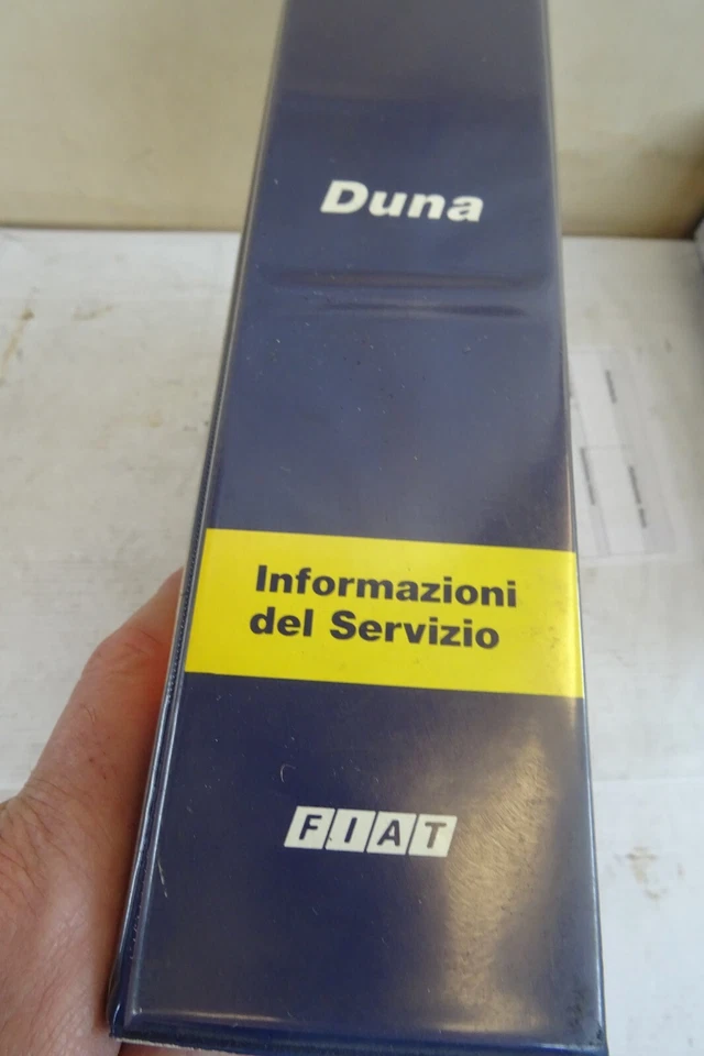 manuale officina Fiat Duna informazioni del servizio speciale crash program Duna - Immagine 3 di 4