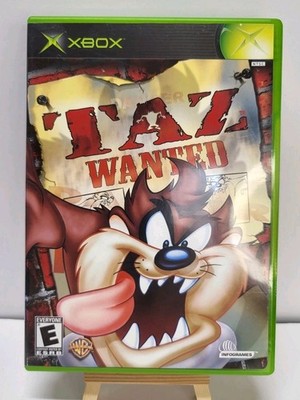 Taz: Wanted (Microsoft Xbox, 2002) - CIB Complete With Manual Tested Working