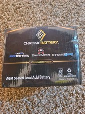 Chrome Battery 12V 12.5Ah AGM Lead Acid CB Replacement   B00B0I83WS