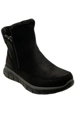 Skechers Synergy Water-Repellent Zip-Up Boots Lovely Collab Black