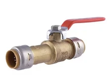 Max 3/4 in. Brass Push-to-Connect Slip Ball Valve Item-1000