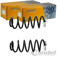 2X Spidan Fahrwerksfedern Satz Hinten Passend FÜR Peugeot 307 308 Links+Rechts