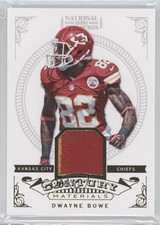 2012 Panini National Treasures Century Materials Prime 32/49 Dwayne Bowe #54 0b5