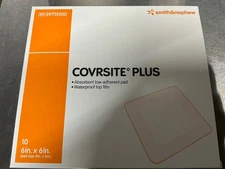 Smith & Nephew Covrsite Absorbent Low-Adherent Pad 6"x6" 10 Count 59715100