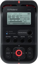 🔥 Roland Hi-Res Audio Recorder R-07-BK Black Linear PCM Recorder 🔥