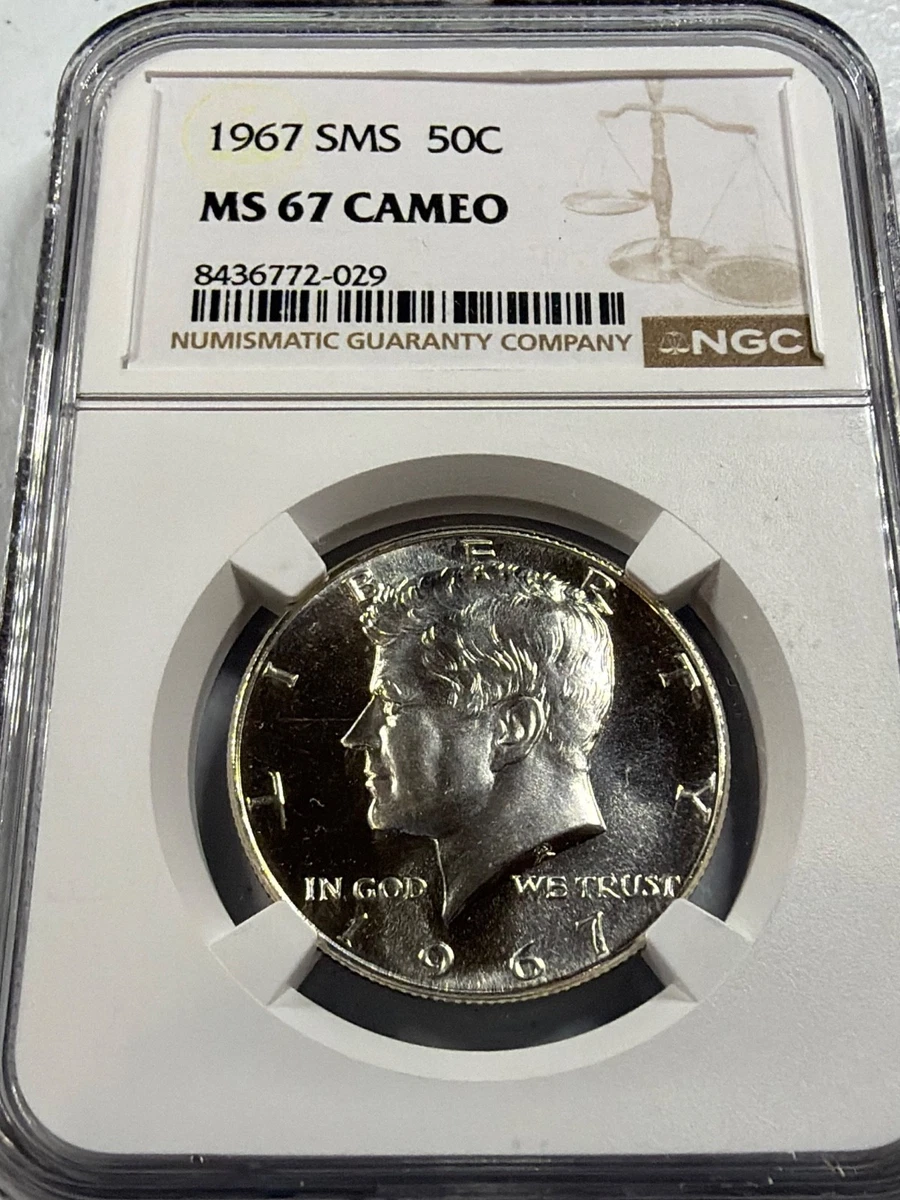 MS 67 Graded 1967 Kennedy US Half Dollars (1964-Now) for sale | eBay