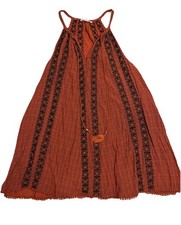 American Eagle Boho Hippie Mini Dress XS Embroidered