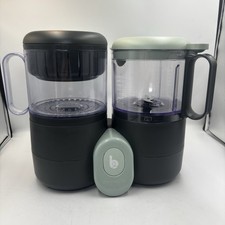 Babymoov Duo Meal Lite 2L Baby Food Maker - Dark Grey/Mint 4-in-1 - Tested