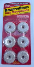 2 ~ Summit Mosquito Dunks Kills Mosquitoes Each Dunk Last Up To 30 Days 6 pk