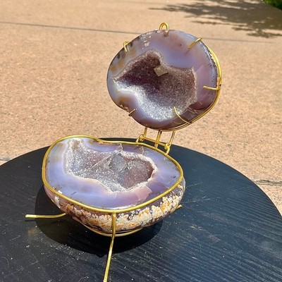 5.53LB  High quality amethyst cave treasure trove specimen for attracting wealth