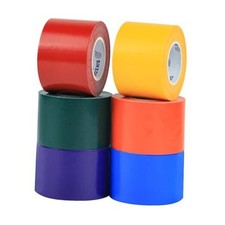 Rainbow Colored Duct Tape 6 Pack,15 Yards x 2 Inch Heavy Duty Rainbow