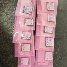 LOT OF 10 256GB M.2 NVMe PCIe 2230 SSD Solid State B + M Key Mixed Major Brand