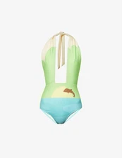 House of Sunny Wave Swimsuit Size is 8 Brand new without tags