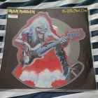 Iron Maiden Fear Of The Dark Live 1993 Shaped Picture Disc Limited Mispressing