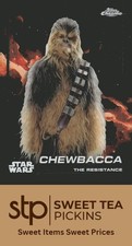 2024 Topps Chrome Star Wars 107 Chewbacca Rainbow Refractor