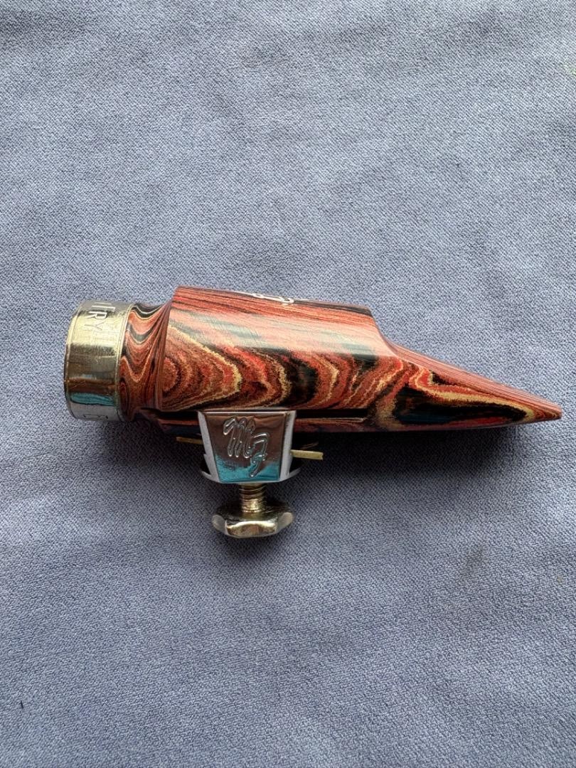 Morgan Fry Ebonite Alto Saxophone Mouthpiece Marble 5 | eBay