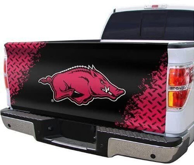 University of Arkansas Razorbacks Premium Tailgate Cover Truck Decal ...