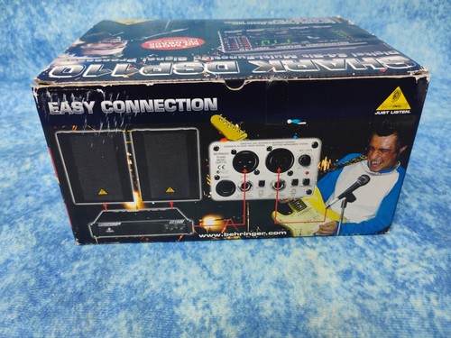 Behringer DSP110 SHARK Digital Signal Processor Feedback Destroyer - Picture 8 of 24