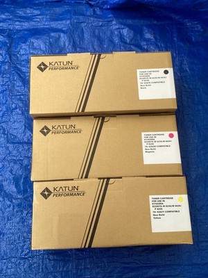 NEW! Lot of 3, Compatible TK-5282K/M/Y Toner Cartridge.