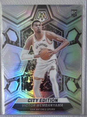 Panini Mosaic 2023-24 Victor Wembanyama City Edition Rookie Silver #282